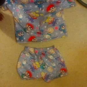 Rugrats short set